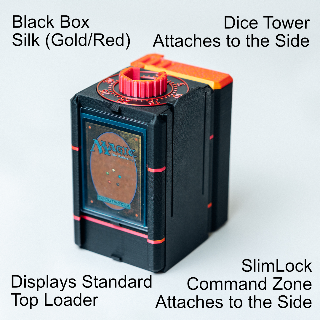 MetaMorph MonoLith Deck Box, Custom Deck Box (No Dice Tower) for MTG