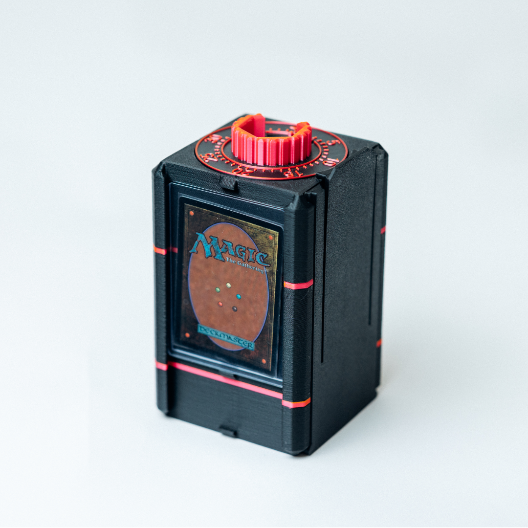 MonoLith Deck Box With Dice Tower, Wall Mounted