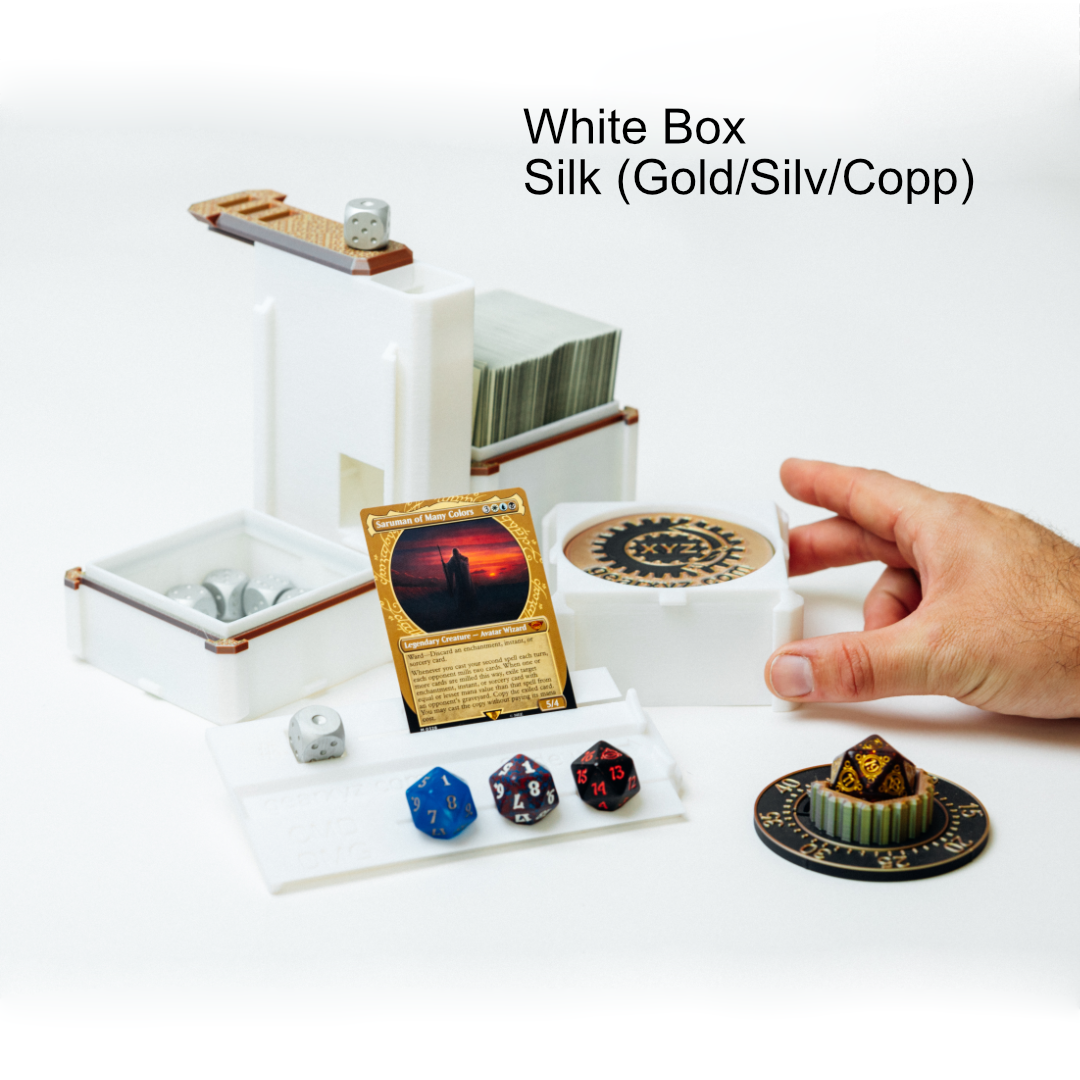 MetaMorph MonoLith Deck Box, Custom Deck Box (No Dice Tower) for MTG
