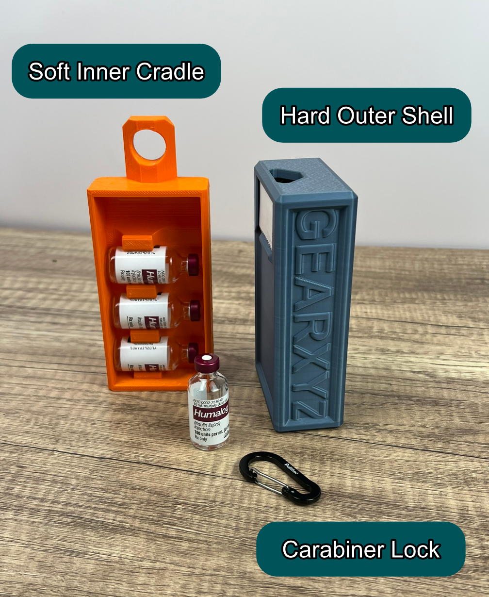 MedArmor Insulin Vials X4
