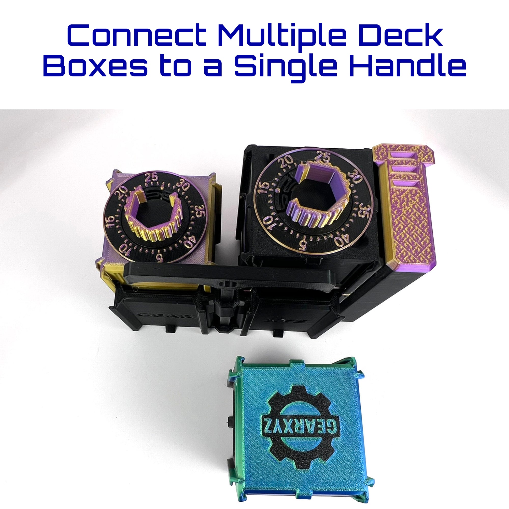 MetaMorph Caddy 4 pack carrying frame for the GEARXYZ Deck Box