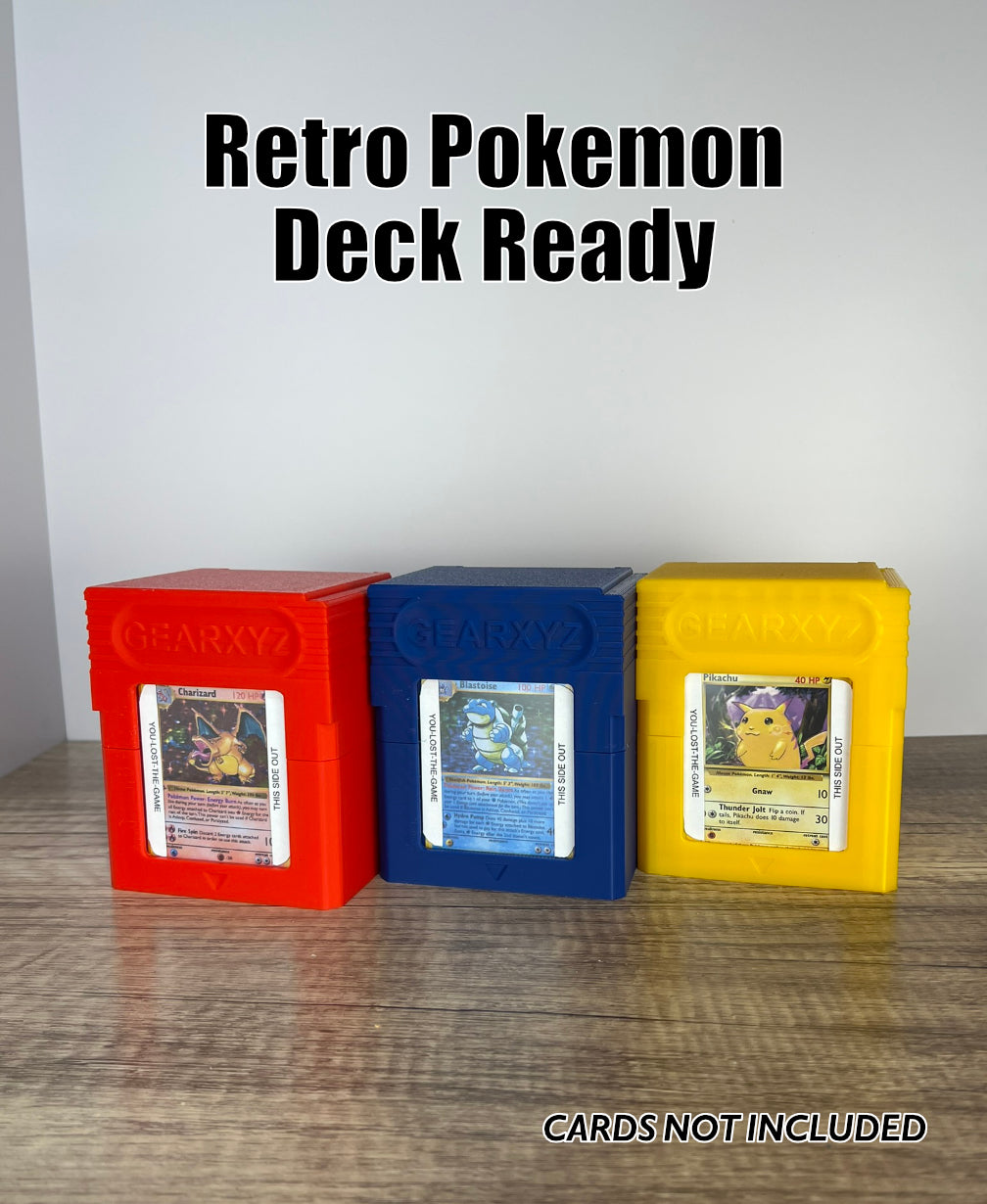 Game Boy Cartridge Deck Box