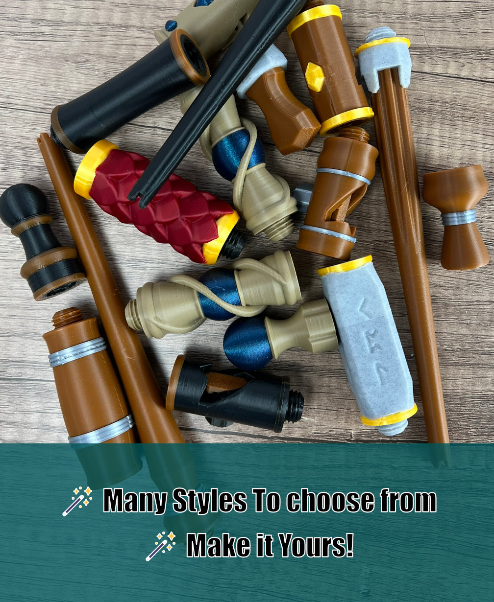 Rubber Band Dueling Wand (Gratis)