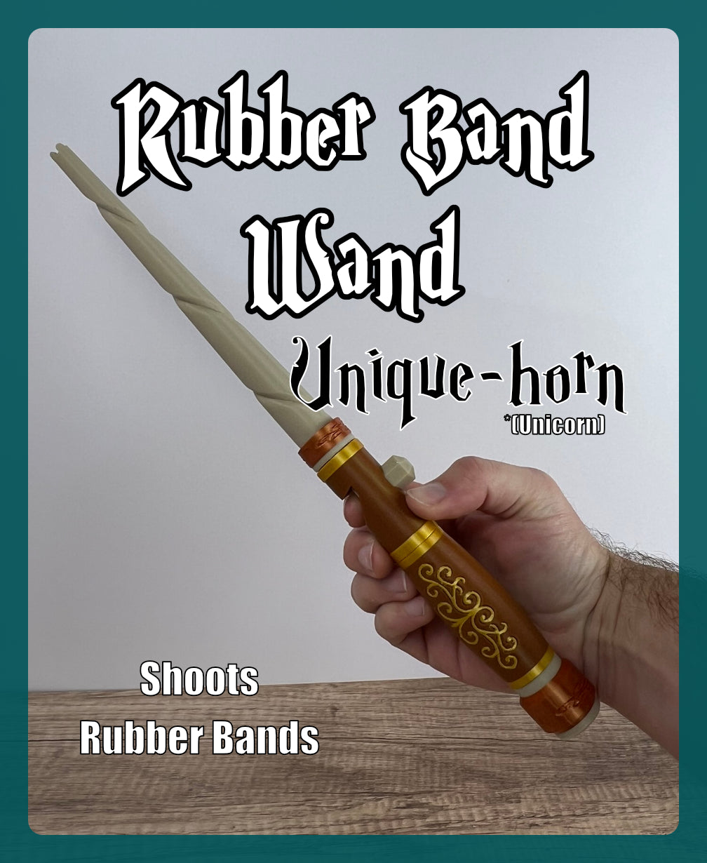 Rubber Band Dueling Wand (UniqueHorn)