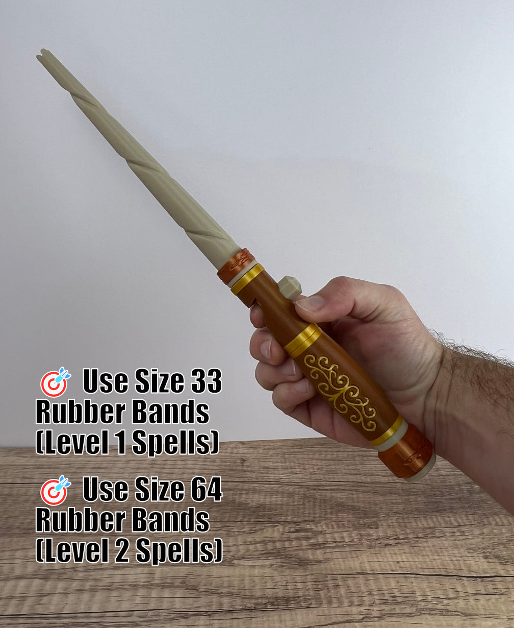 Rubber Band Dueling Wand (UniqueHorn)