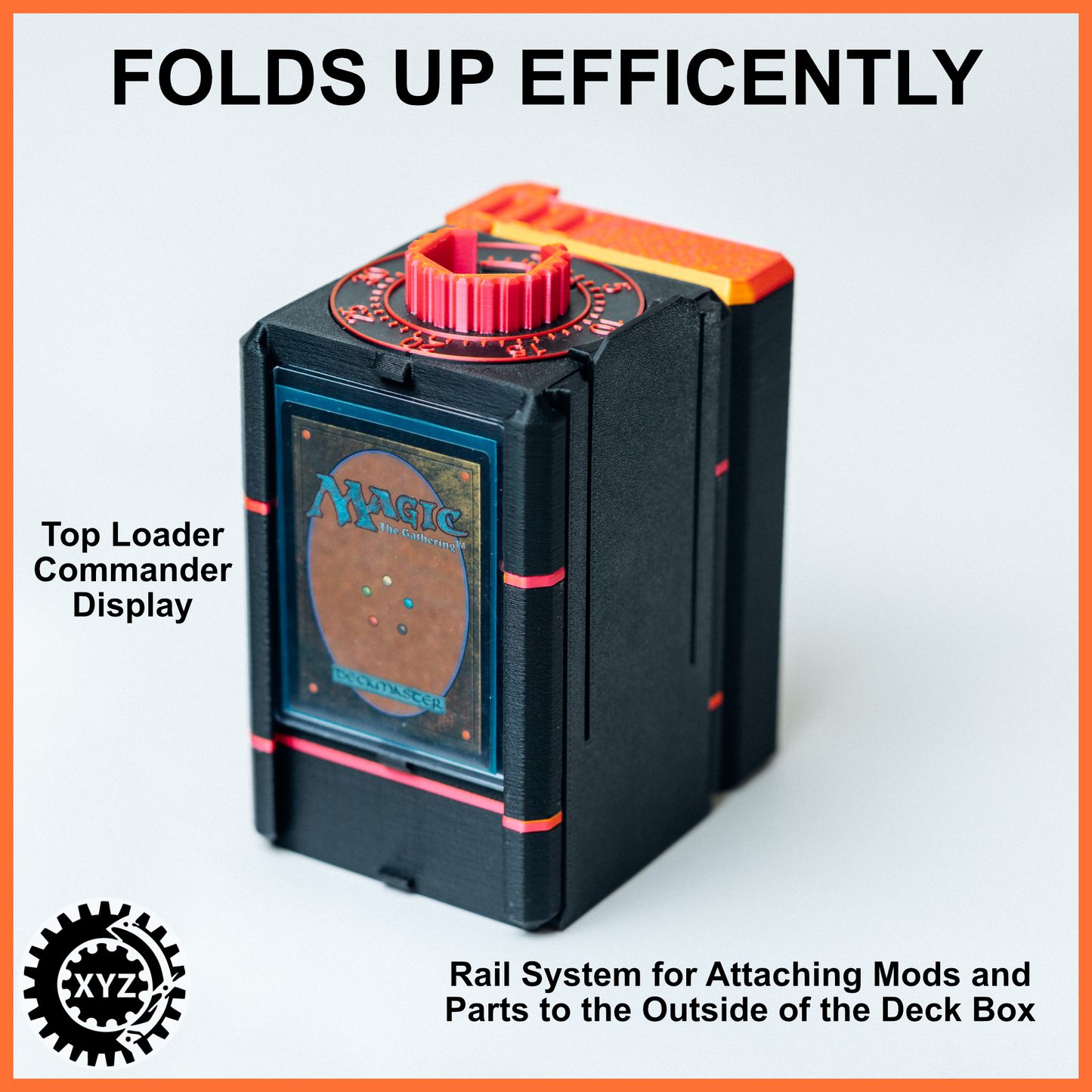 MonoLith Deck Box With Dice Tower, Wall Mounted