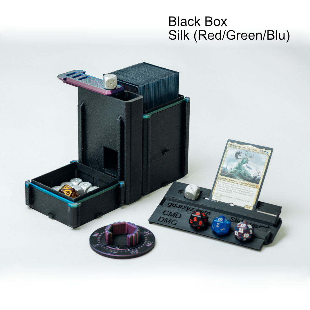 MetaMorph MonoLith Deck Box, Custom Deck Box (No Dice Tower) for MTG