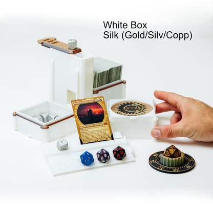 MetaMorph MonoLith Deck Box, Custom Deck Box (No Dice Tower) for MTG