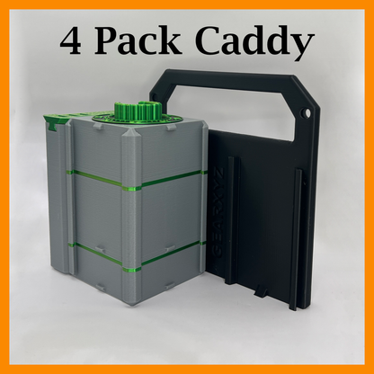 MetaMorph Caddy 4 pack carrying frame for the GEARXYZ Deck Box