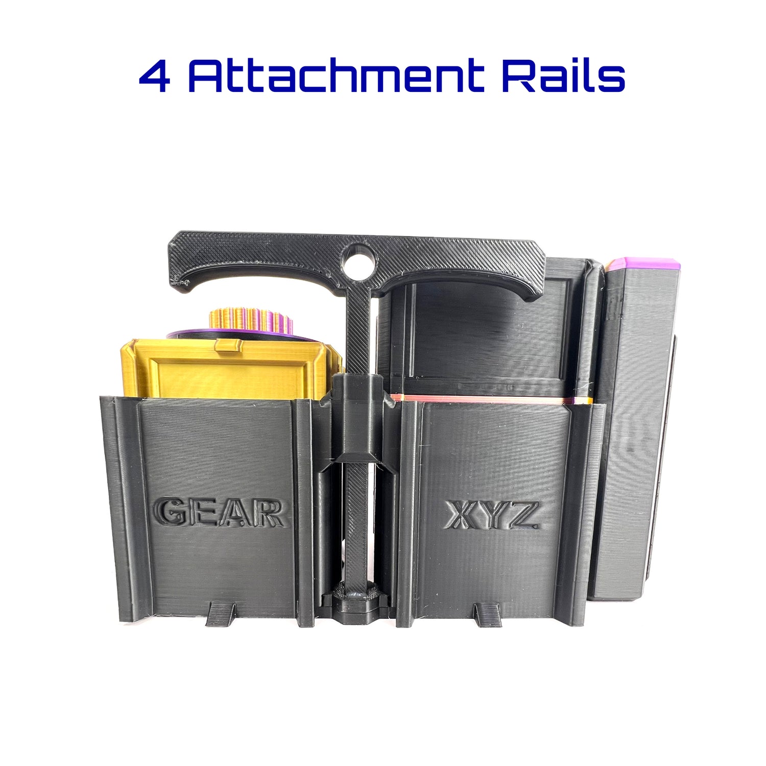 MetaMorph Caddy 4 pack carrying frame for the GEARXYZ Deck Box