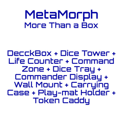 MetaMorph Caddy 4 pack carrying frame for the GEARXYZ Deck Box