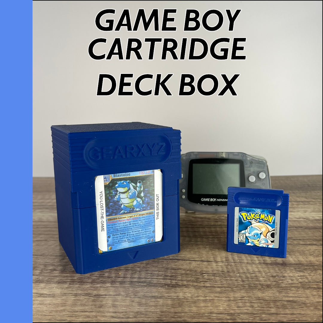 MetaMorph Game Boy Cartridge Deck Box
