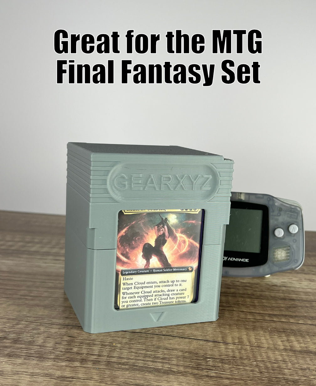 Game Boy Cartridge Deck Box