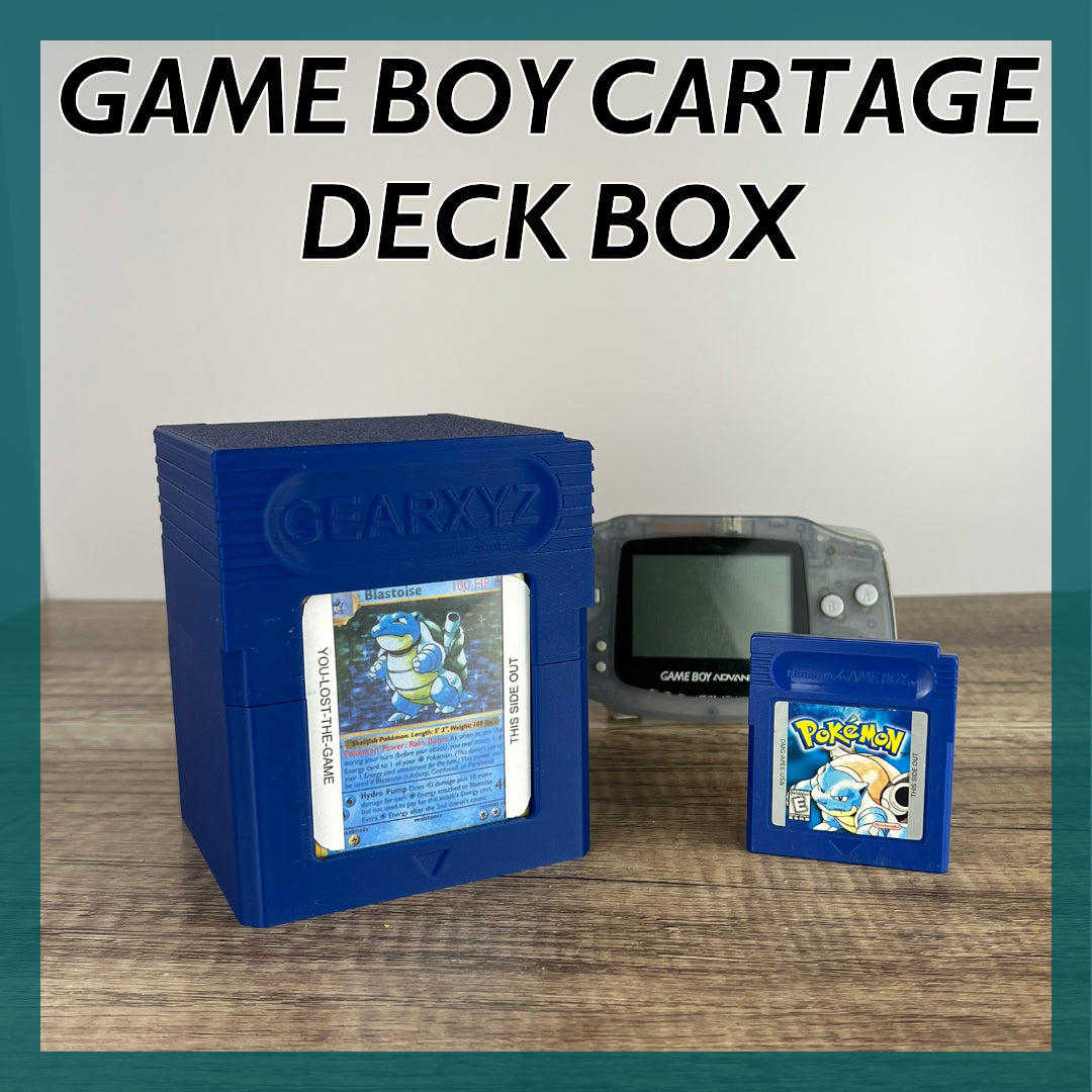 Game Boy Cartridge Deck Box