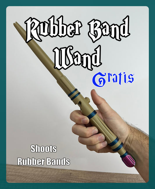 Rubber Band Dueling Wand (Gratis)