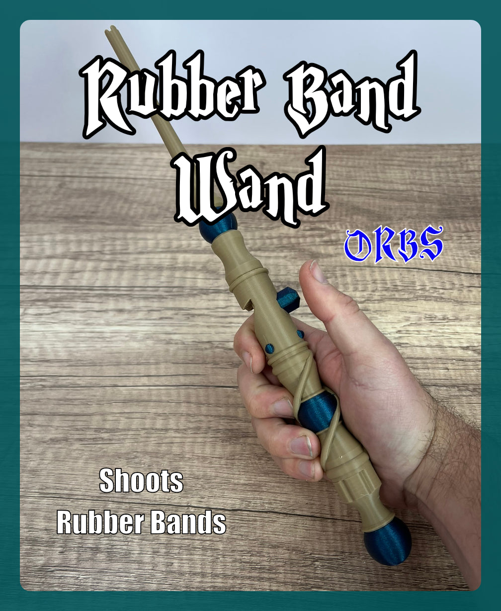 Rubber Band Dueling Wand (Orbs)