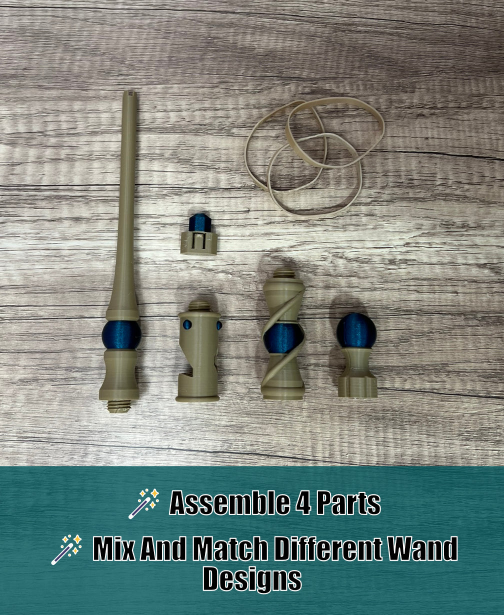Rubber Band Dueling Wand (Orbs)