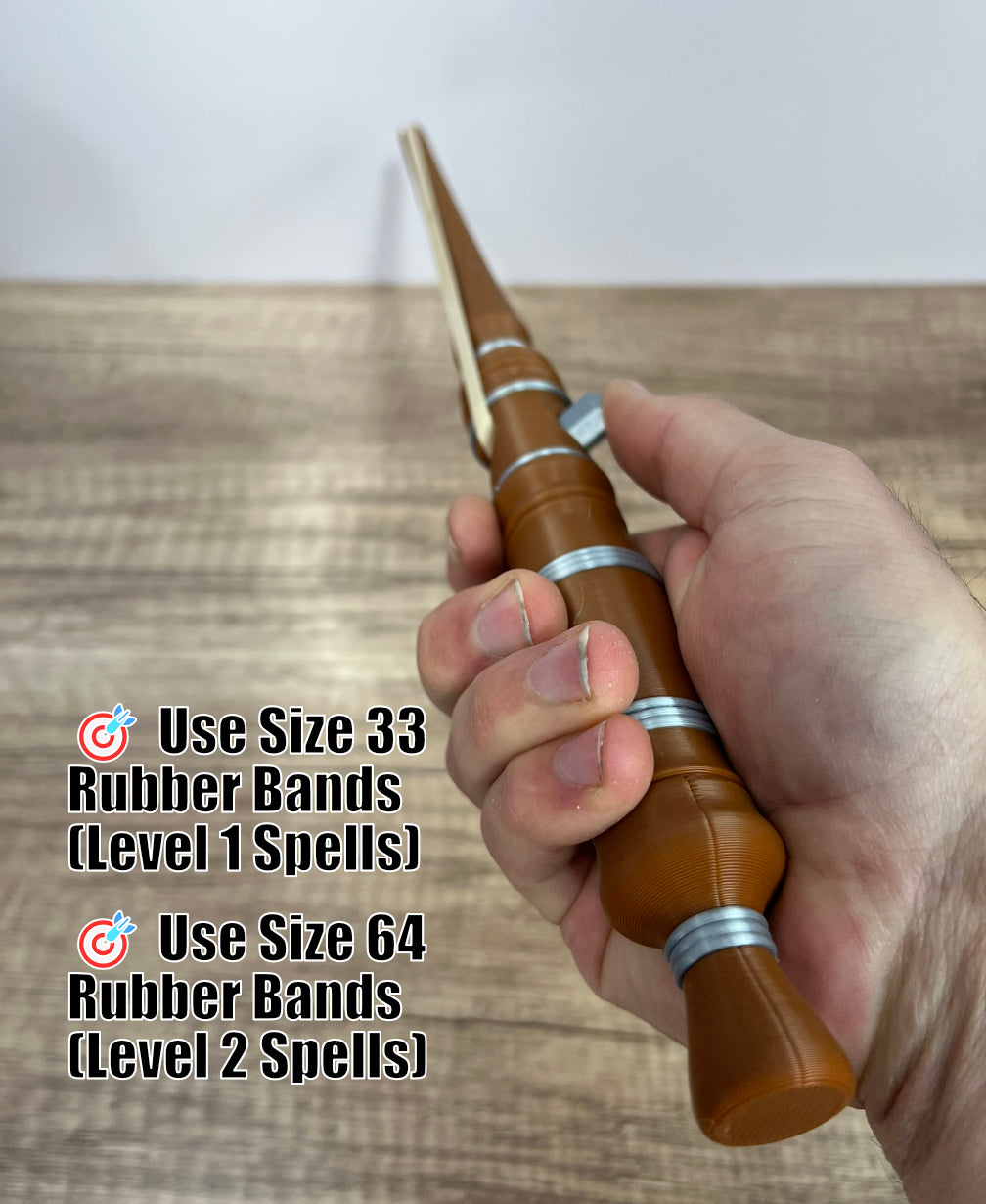 Rubber Band Dueling Wand (Rings)