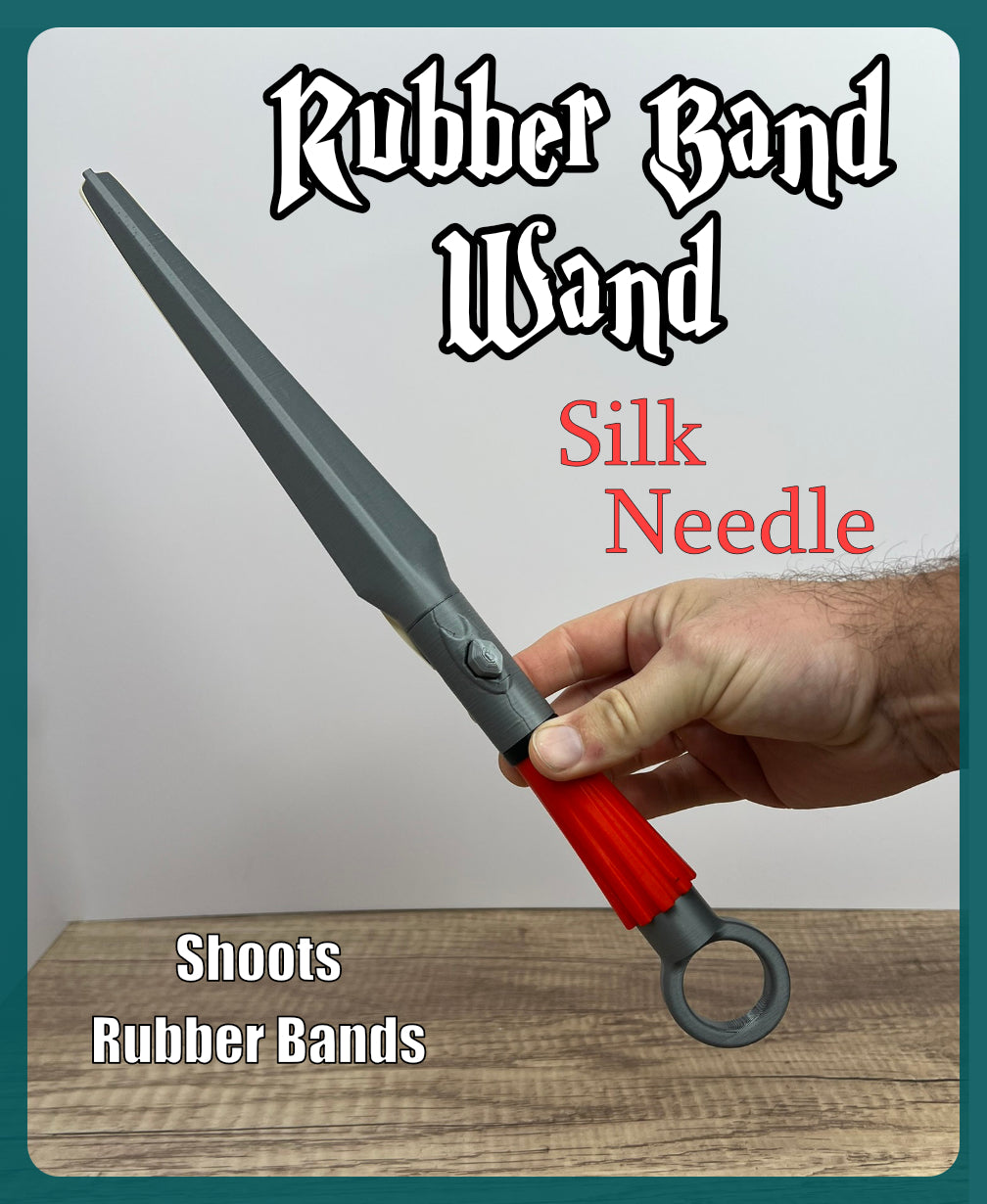 Rubber Band Dueling Wand (SilkNeedle)
