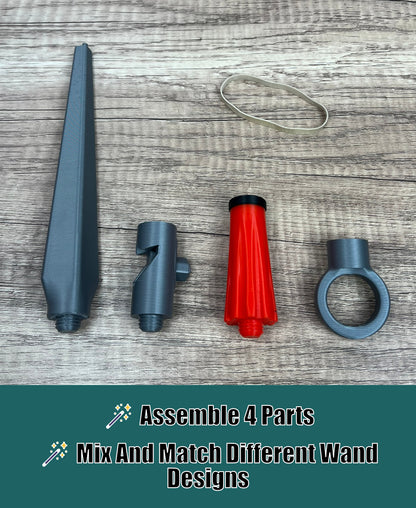 Rubber Band Dueling Wand (SilkNeedle)