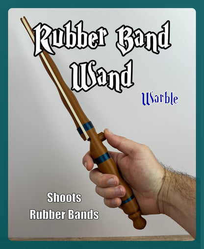 Rubber Band Dueling Wand (Warble)