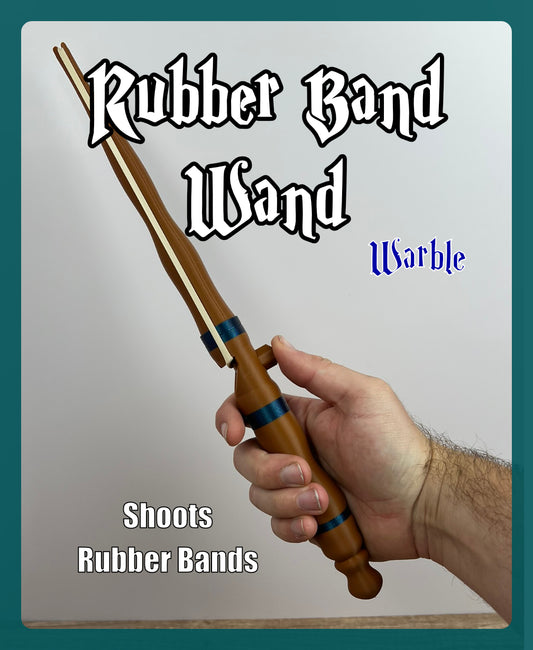 Rubber Band Dueling Wand (Warble)