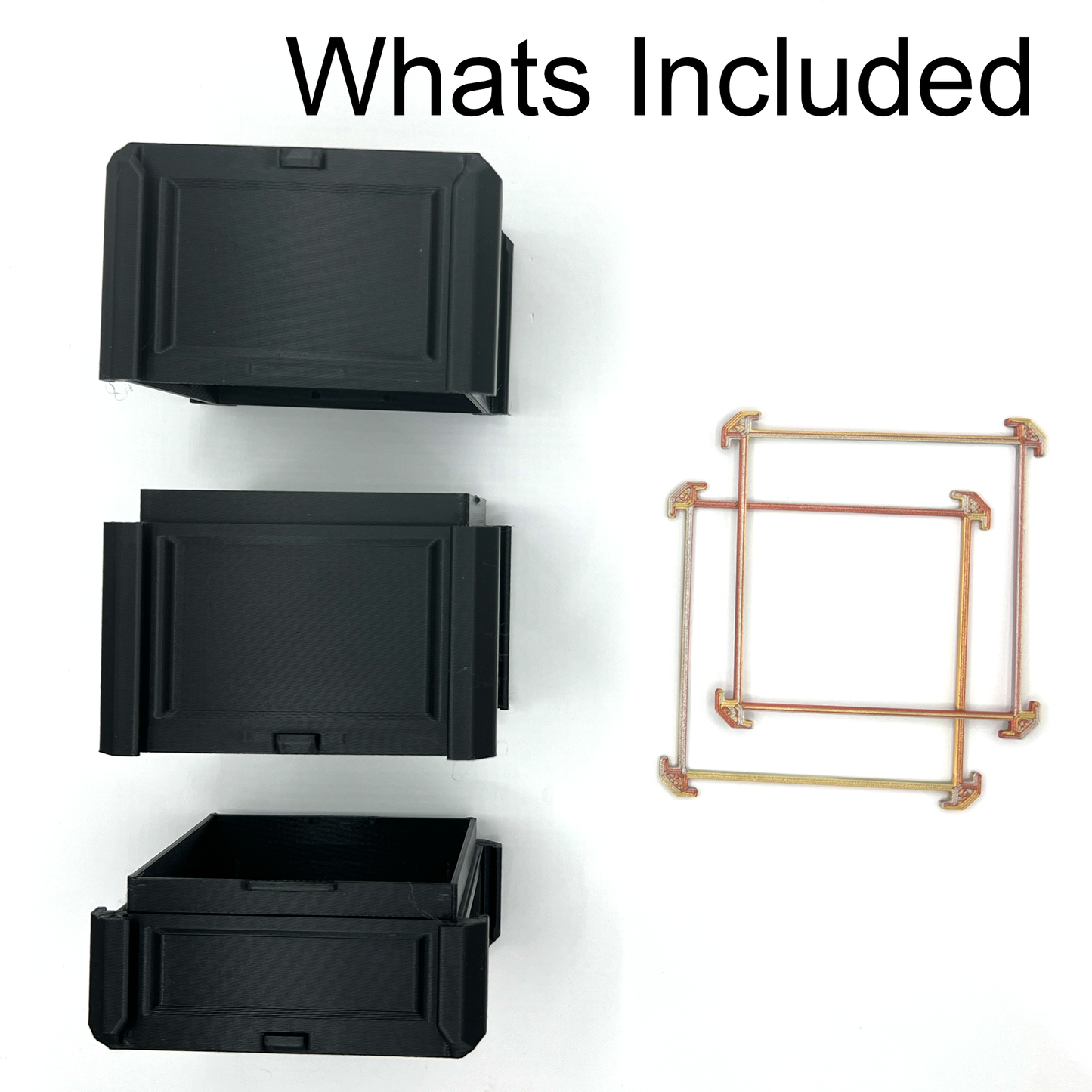 MetaMorph MonoLith Deck Box, Custom Deck Box (No Dice Tower, Slim Lock or Life Counter) for MTG