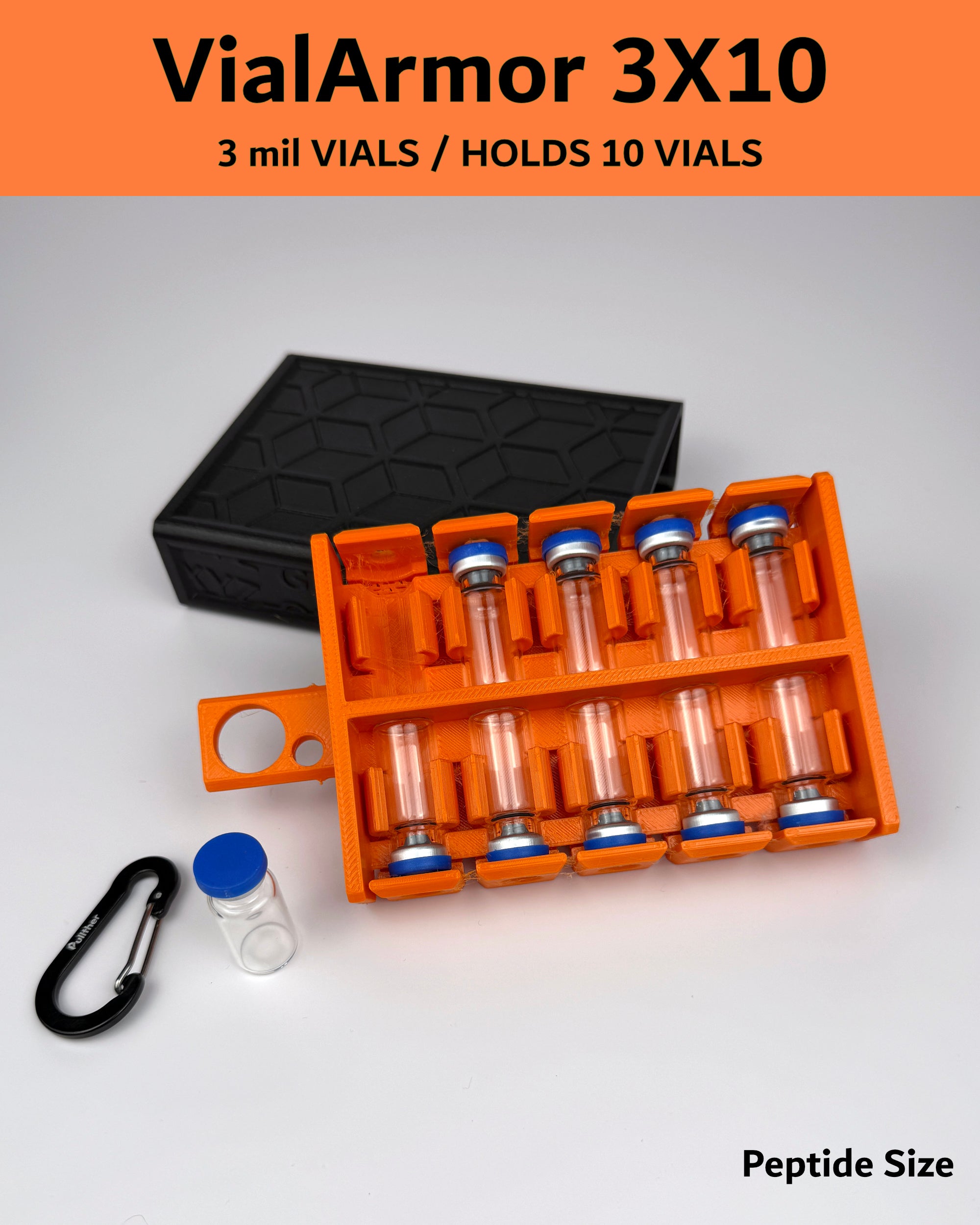 Vial Armor 3mil x 10vials (Peptide Case)